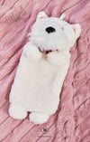 Cream Scottie Dog Hot Water Bottle |  Hot Water Bottle | HABIGAIL | For The Luxury |